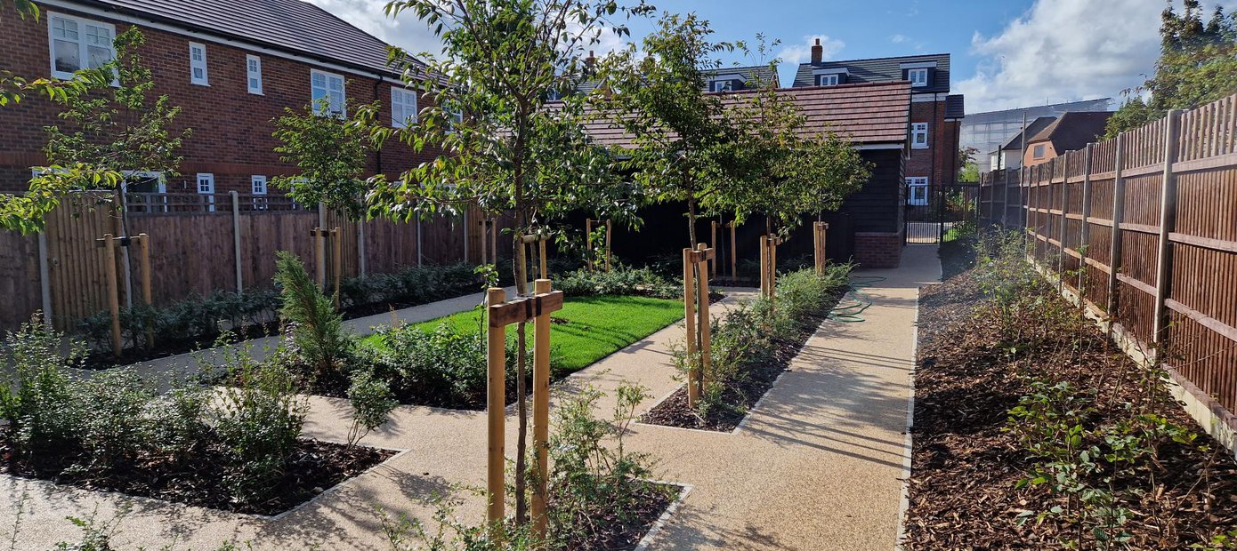 Garden to rear of 25-28 Melbourne Mews