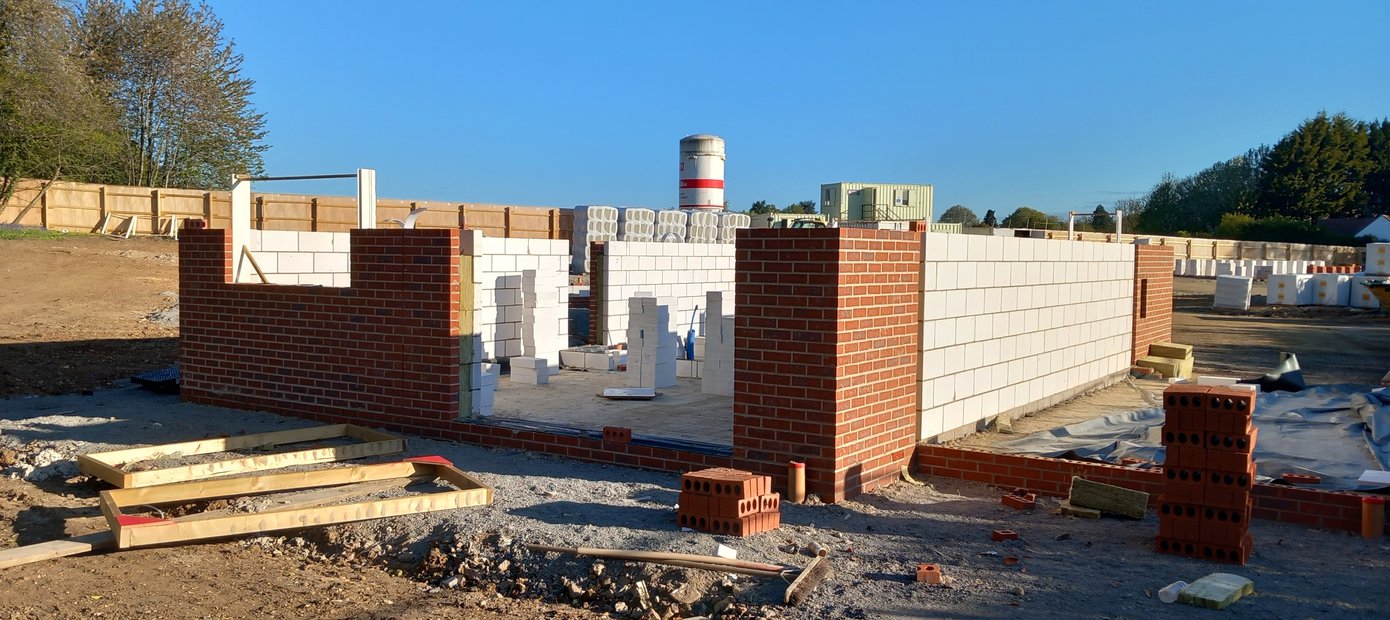 Site progress - April 2026